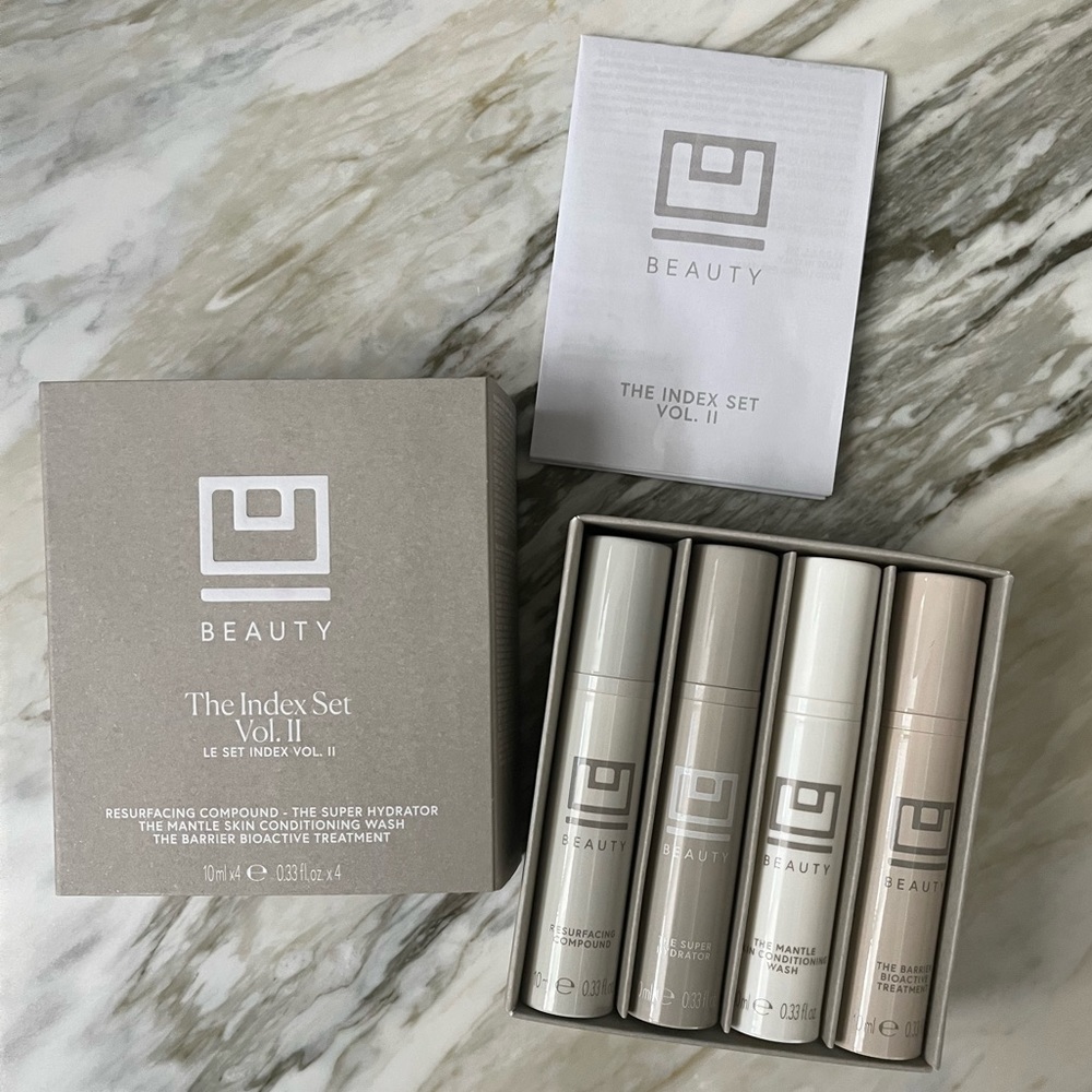 U Beauty Index Set Vol II w/ resurfacing compound, super hydrated, and more!